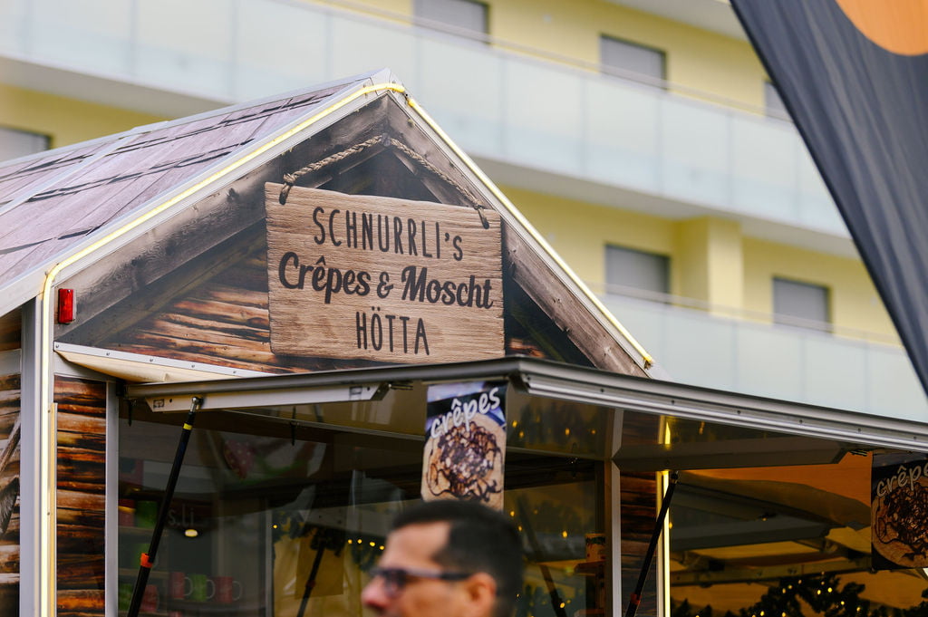 Schnurrlis Crêpes und Moscht Hötta